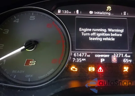 2018 Audi S4 Premium Plus из США, поврежденный, VIN WAUB4AF49JA001864